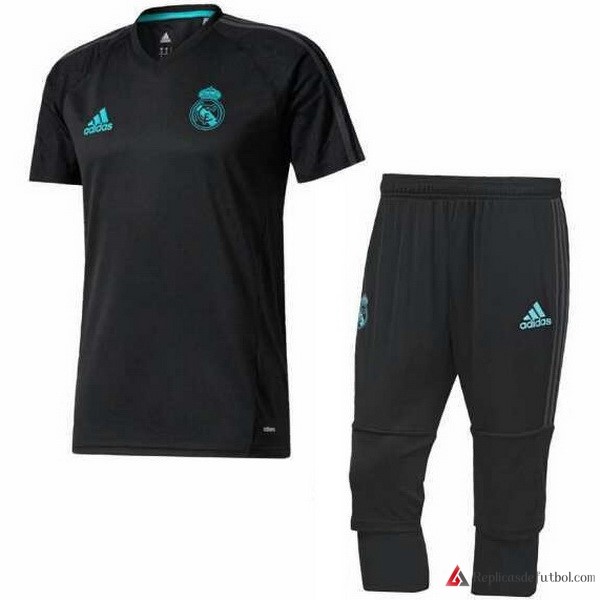 Camiseta Entrenamiento Real Madrid Conjunto Completo 2017-2018 Negro